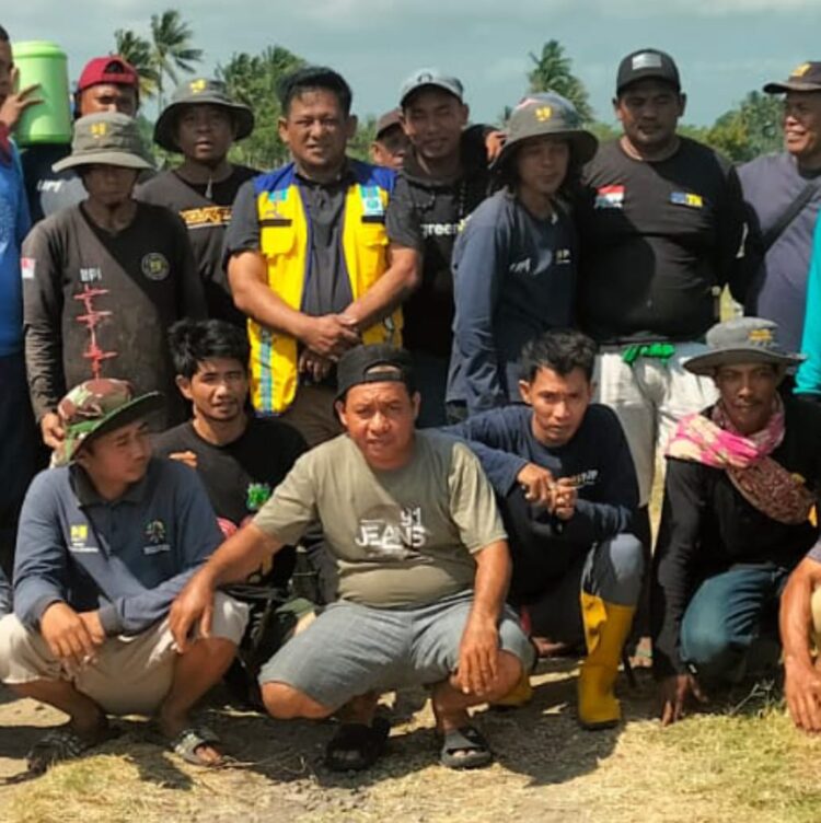 UPT PSDA Tiroang Gotong Royong Perbaiki Irigasi