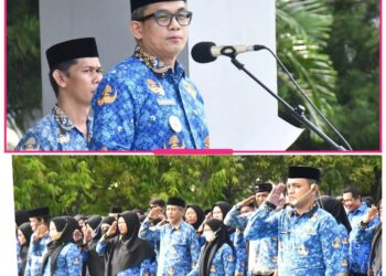 Pelaksana Upacara Adalah  Sekretariat DPRD Pinrang