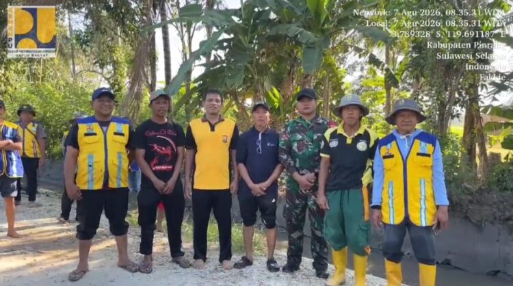 PSDA UPT Tiroang Gelar Gerakan Irigasi Bersih