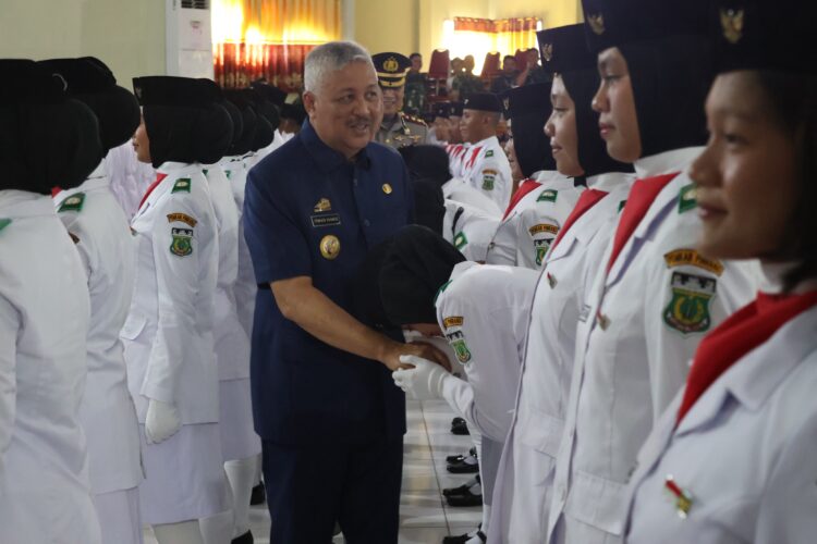 Paskibraka Tingkat Kabupaten Pinrang Resmi Dikukuhkan