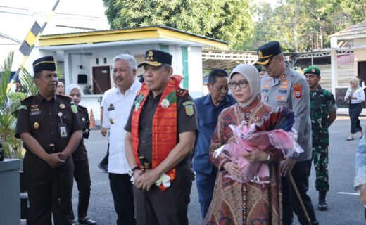 Kunjungan Kerja Kepala Kejaksaan Tinggi Sulawesi Selatan di Kantor Kejaksaan Negeri Pinrang