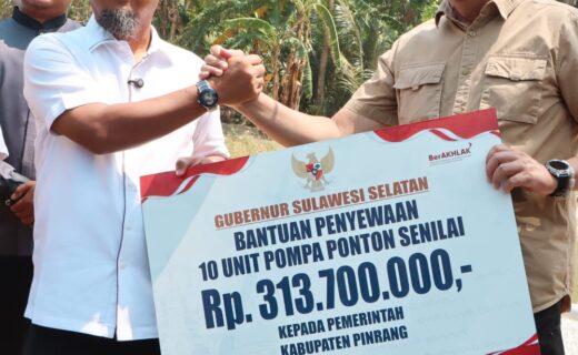 Pompanisasi di Sungai Saddang